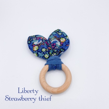 Doudou Oreilles De Lapin En Liberty O Sainte Patronne