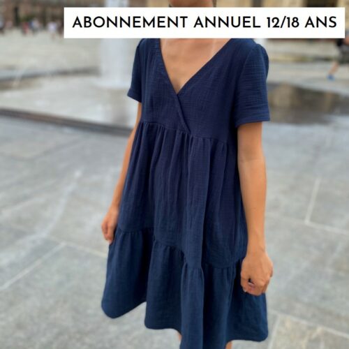 Abonnement Annuel 2025/2026 12/18 ans - Ateliers de 2h00 (1 semaine/2)