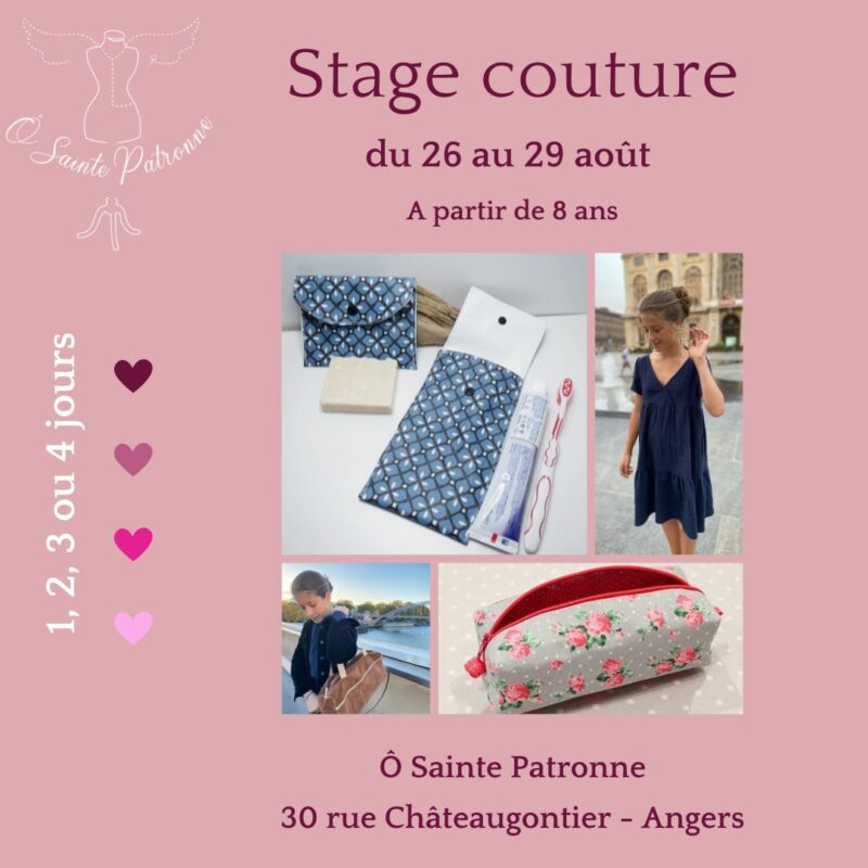 Stage découverte couture